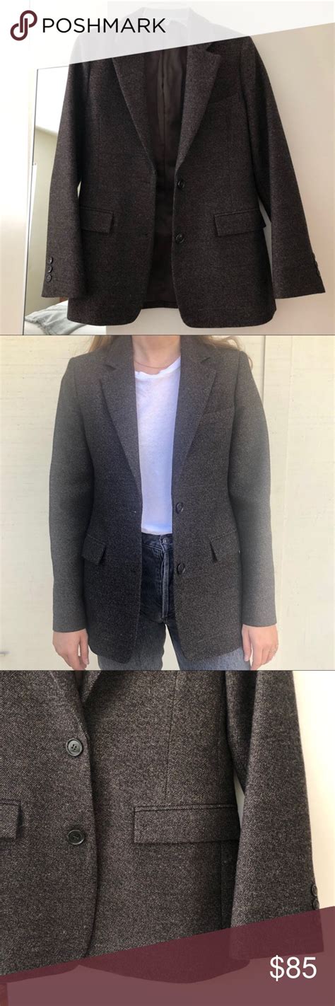 And Other Stories Textured Wool Blazer Blazer Wool Blazer Colored Blazer