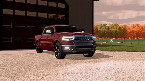 2019 Dodge Ram Limited V1 0 Fs22 Mod Farming Simulator 22 Mod