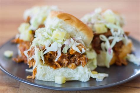 Sous Vide Hawaiian Pulled Pork Sliders