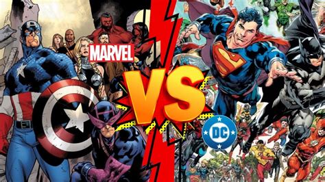 Marvel Vs Dc Iconic Superhero Matchups You Cant Miss Marvel Dc