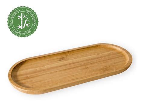 Bandeja Em Bambu Oval Travessa Gamela 31 2x14cm MercadoLivre