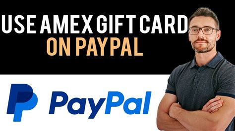 How To Use American Express Gift Card On PayPal Full Guide YouTube