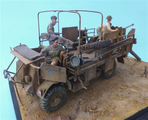 Miniart 35051 British Jeep Crew 35069 British Armored Car Crew