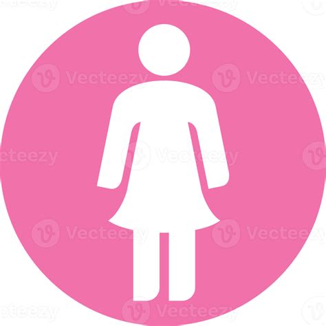 Sinal De Banheiro Feminino Png