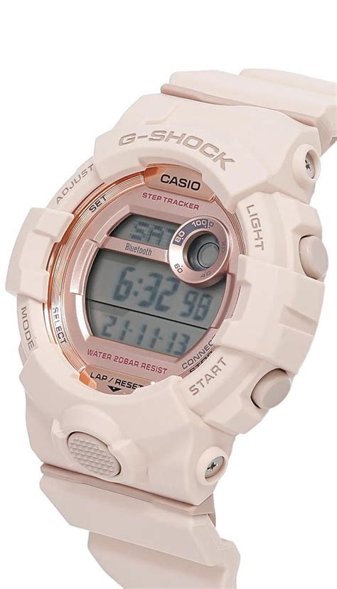 Casio G Shock Digital Pink Resin Strap Womens Watch Gmdb800 4 Fast