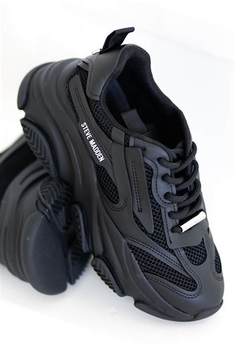 Steve Madden Possession Sneaker Black Ss