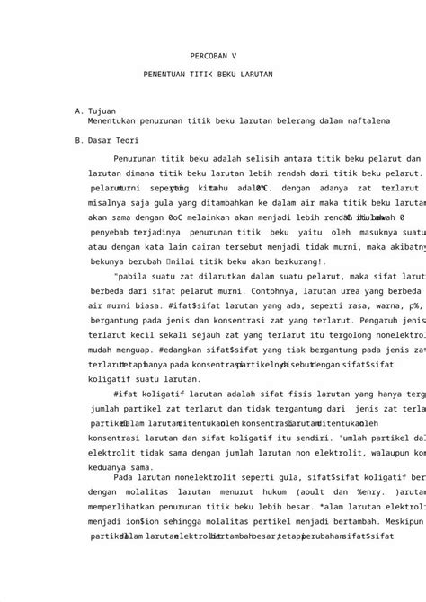 DOCX Laporan Titik Beku Naftalen Docx DOKUMEN TIPS