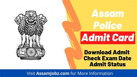 Assam Police Admit Card 2024 Slprb Admit For 5325 Posts