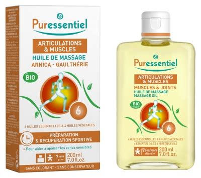 Puressentiel Huile De Massage Bio Effort Musculaire Arnica