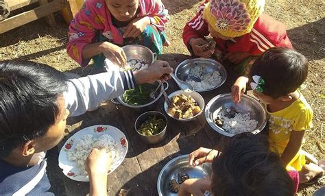 village christmas meals myanmar hope