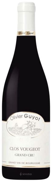 Olivier Guyot Clos Vougeot Grand Cru Vivino Brasil