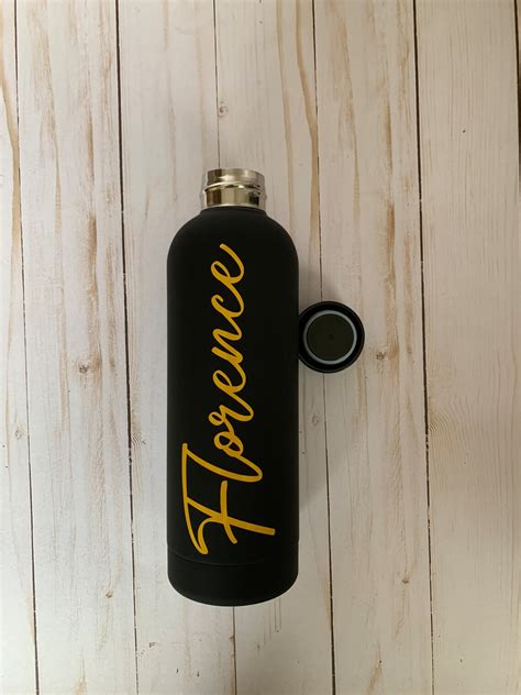 Personalized Stainless Steel Water Bottle Personalized Ts Etsy