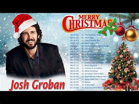 Josh Groban Christmas Songs Full Album 🎄 Josh Groban Christmas Songs ...