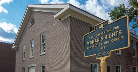 Welcome To The Women S Rights National Historic Park In Seneca Falls