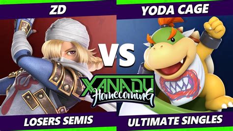 Xanadu Homecoming Losers Semis ZD Falco Fox Sheik Vs Yoda Cage