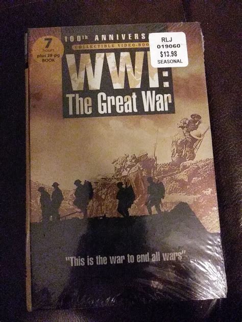 Wwi The Great War Dvd 2013 2 Disc Set 100th Anniversary For Sale