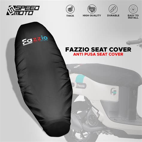 Yamaha Mio Fazzio Anti Pusa Seat Cover Anti Scratch With Logo For Mio