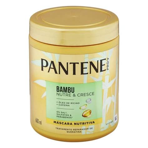 Mascara De Tratamento Pantene Pro V Bambu Nutre E Cresce Ml