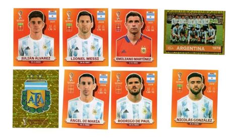 Figuritas Del Mundial Seleccion Argentina Qatar Panini Mebuscar