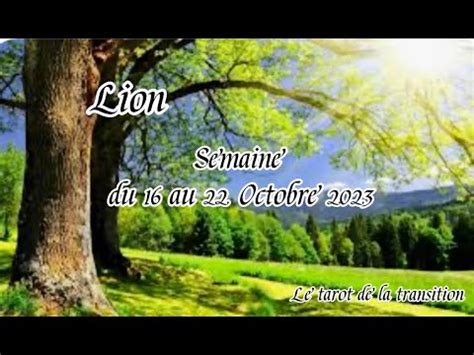 Lion Semaine Du Au Octobre Lib Rez Vous De Vos Peur Avant De