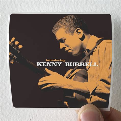 Kenny Burrell Introducing Kenny Burrell Album Cover Sticker