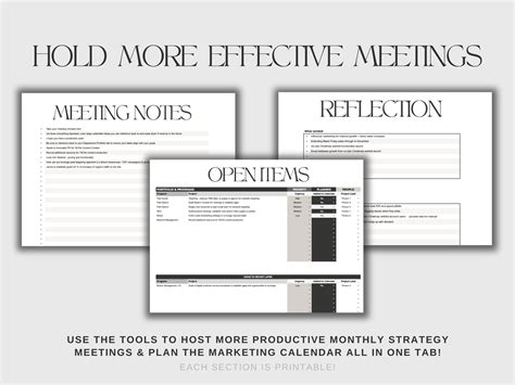 2023 Marketing Calendar Template, Marketing Planner, Digital Calendar ...