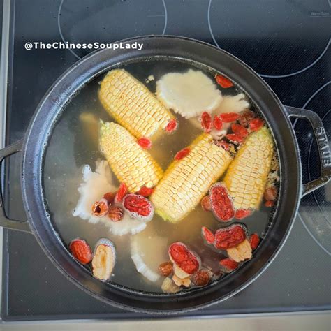 Warming Chicken And Coconut Herbal Healing Chinese Soup The Chinese