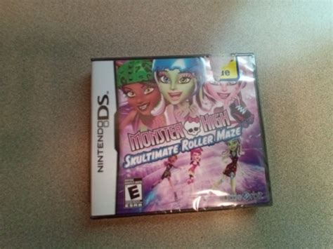 Monster High Skultimate Roller Maze Nintendo Ds New