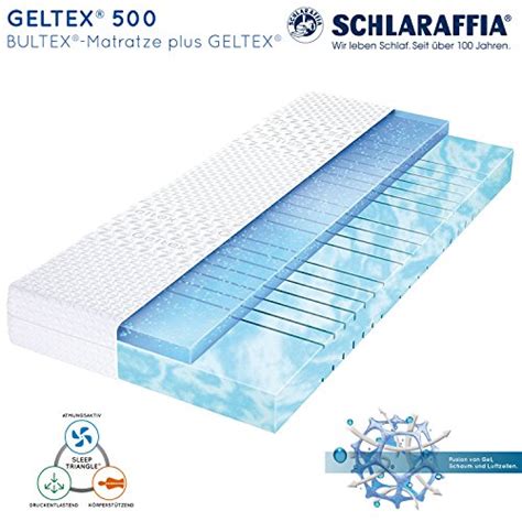 Schlaraffia Geltex Bultex Matratze Cm H