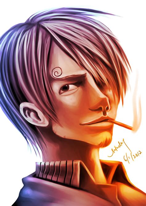 Sanji fan art from one piece by SaturdayXII on DeviantArt