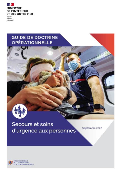 Pnrs Guide De Doctrine Op Rationnelle Secours Et Soins D Urgence