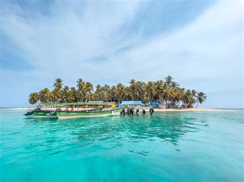 Islas San Blas En La Playa Tropical De Panama Imagen Editorial Imagen