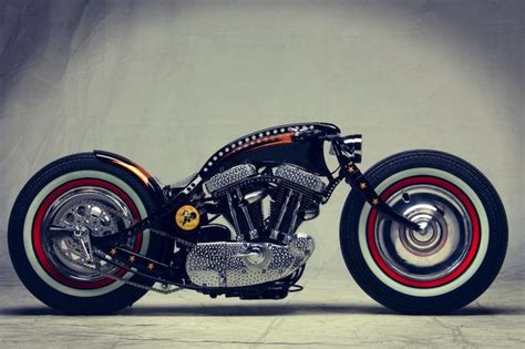 50s Hot Rod Harley Davidson Sportster Custom By Art Of Racer Custom