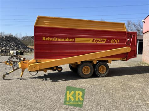 Schuitemaker Opraapwagen Silagewagen Rapide 100S LH 30799 Kraakman