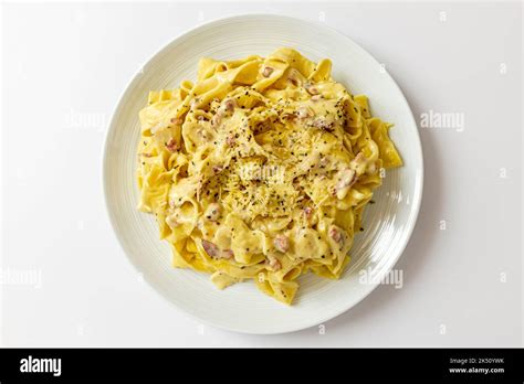 Cultura Gastron Mica Italiana Un Tipo De Pasta Carbonara Con