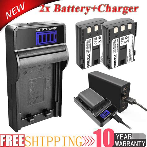 Nb 2lh Nb 2l Battery Charger For Canon Rebel Xt Xti Eos 350d Powershot S30 S50 Ebay