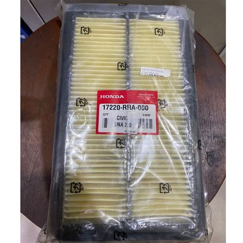 PROMOTION AIR FILTER HONDA CIVIC FD SNA SNB 17220 RRA 000 Shopee