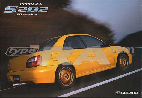 Impreza S202 Sti Version Brochure Impreza Wrx Owners Club