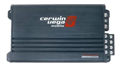 Amplificador Mini Cerwin Vega Xed6001d 800w 1 Canal Clase D En Venta En