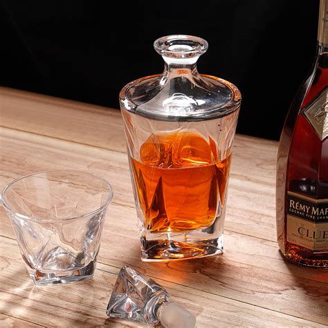 glass whiskey decanter set glass drinkware jh glassware jh glassware