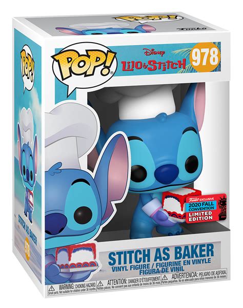 Stitch Chef Pop Vinyl Figure At Mighty Ape Nz