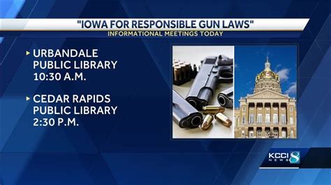 Iowa Responsible For Gun Laws Looks To Stop State Constitution