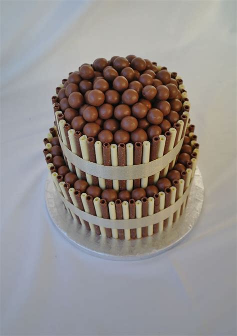 Two Tier Chocolate Wedding Cake Cake Servings Chocolate Cake