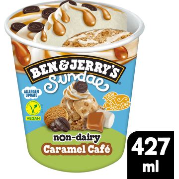 Ben Jerry S Ijs Sundae Ijsbeker Non Dairy Caramel Caf Ml