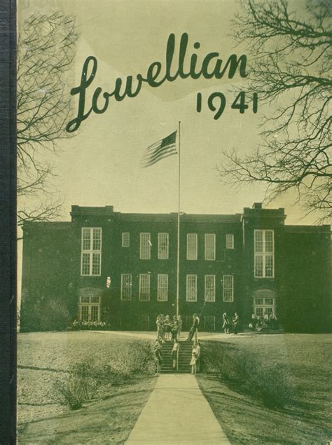 1941 yearbook from Lowell High School from Lowell, Indiana for sale