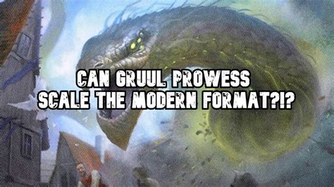 When Science Goes To Far Modern Gruul Prowess Combo MTG YouTube