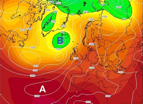 Lanticiclone Delle Azzorre Quellalta Pressione Che Fa Ceva Da