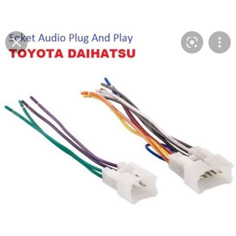 Toyota Daihatsu Pnp Socket Shopee Malaysia