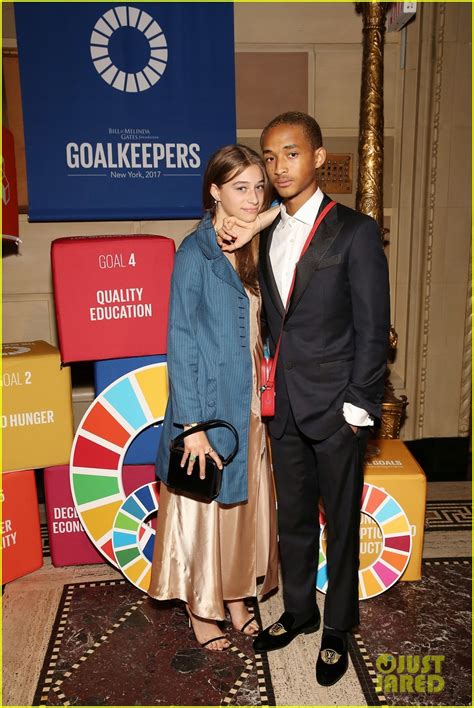 Jaden Smith Girlfriend Odessa Adlon Couple Up At Un Global Goals