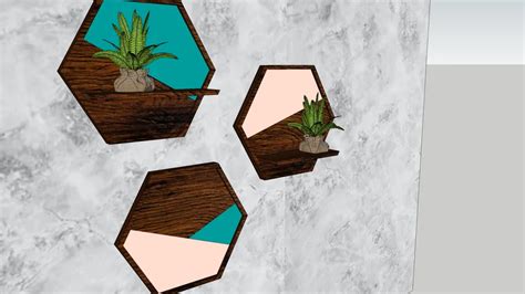 Hexagon Shelf 3d Warehouse